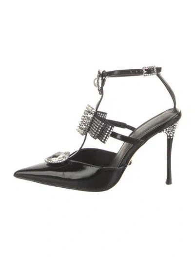 Pre-owned Kurt Geiger Patent Leather Pumps In Black