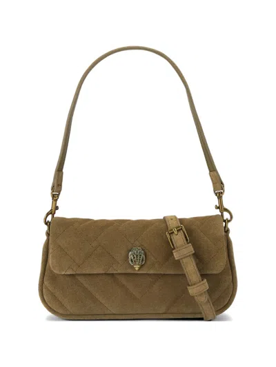 Kurt Geiger Pickle Eagle-head Shoulder Bag In Brown
