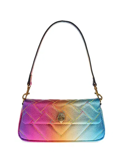 Kurt Geiger Pickle Quilted Shoulder Bag In Yellow