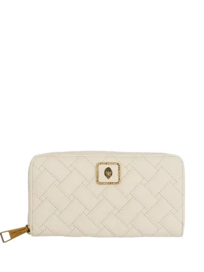 Kurt Geiger Pimlico Leather Wallet In White