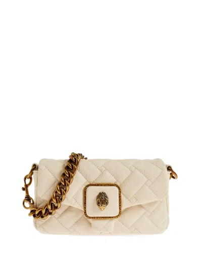Kurt Geiger Pimlico Quilted Chain Tote Bag In Neutral