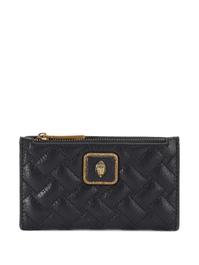 Kurt Geiger Pimlico Quilted Wallet In Black