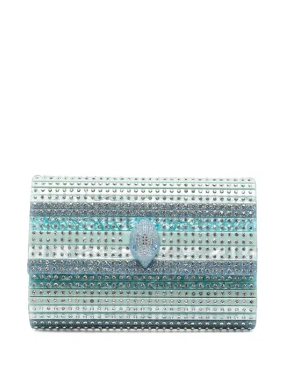 Kurt Geiger Pochette Strass "party Eagle" In Blue