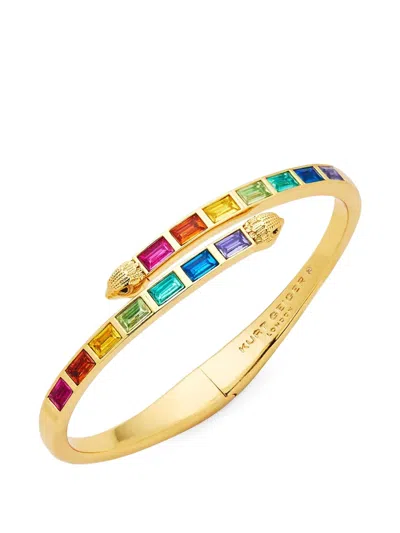 Kurt Geiger Polish-finish Bracelet In Gold