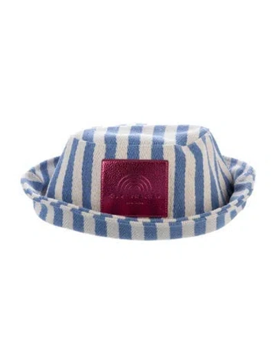 Pre-owned Kurt Geiger Polyester Leather Patch Hat In Multi