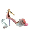 Kurt Geiger Pom Pom Pump Sandals In Multicolour