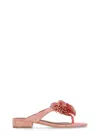 Kurt Geiger Flip Flops With Pom Poms