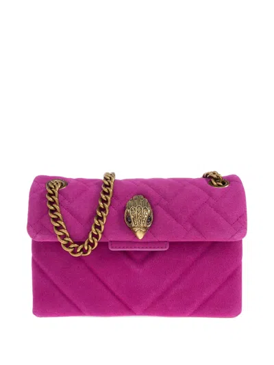 Kurt Geiger Quilted Chain-strap Shoulder Bag In Pink