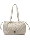 Kurt Geiger Quilted Drawstring Tote Bag