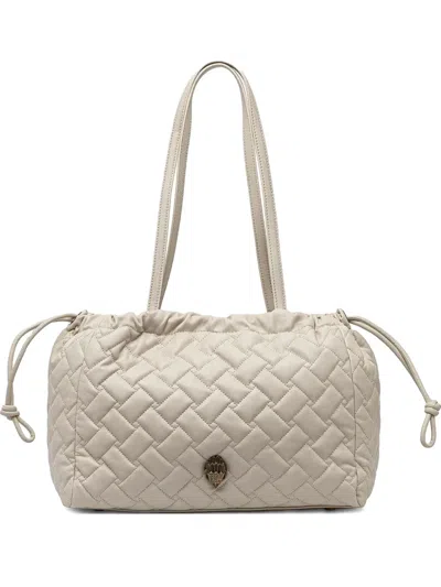 Kurt Geiger Quilted Drawstring Tote Bag