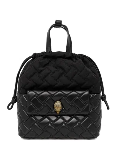Kurt Geiger Quilted Logo-embellished Backpack