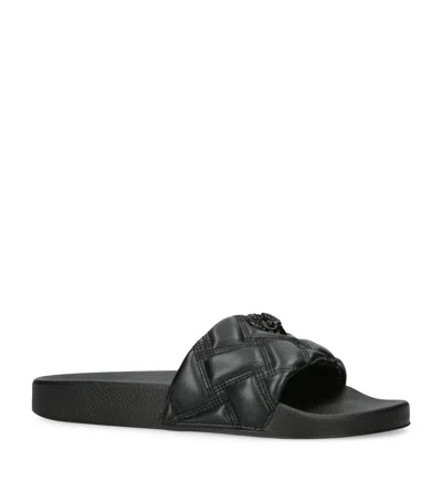 KURT GEIGER QUILTED MEENA SLIDES