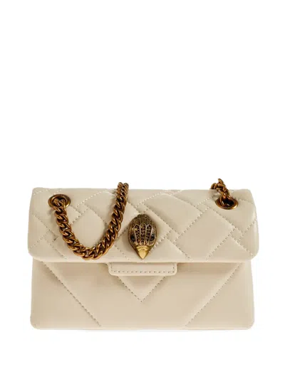 Kurt Geiger Quilted Mini Bag In Neutral