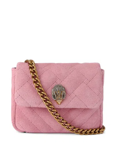 Kurt Geiger Quilted Shoulder Bag In White