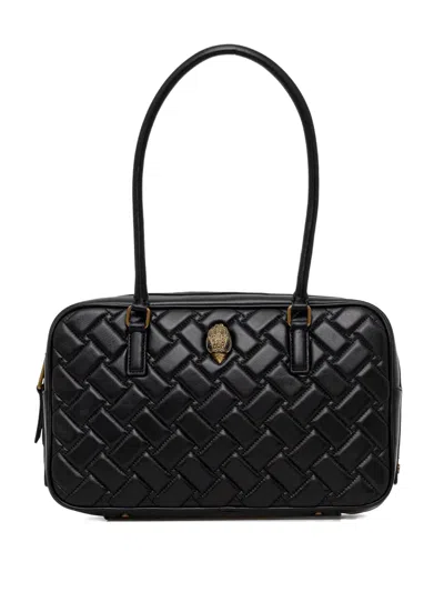 Kurt Geiger Quilted Tote Bag In Black