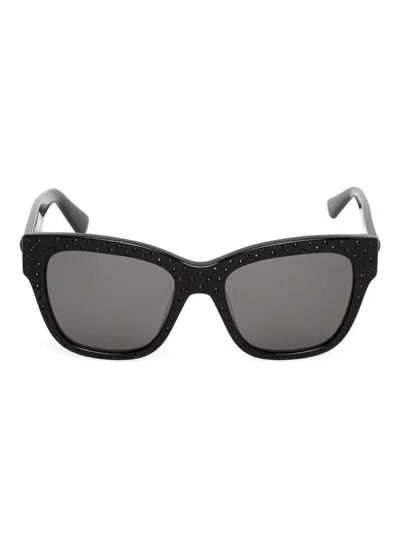 Kurt Geiger Rectangle-frame Sunglasses In Black