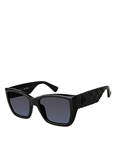 Kurt Geiger Rectangle Sunglasses, 54mm In Black