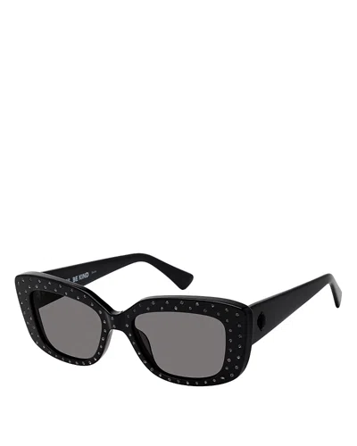 KURT GEIGER RECTANGULAR SUNGLASSES, 60MM