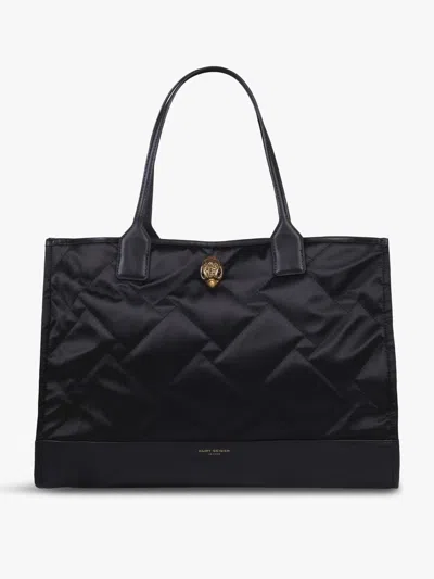 Kurt Geiger Recycled Sq Shopper Bag In Black