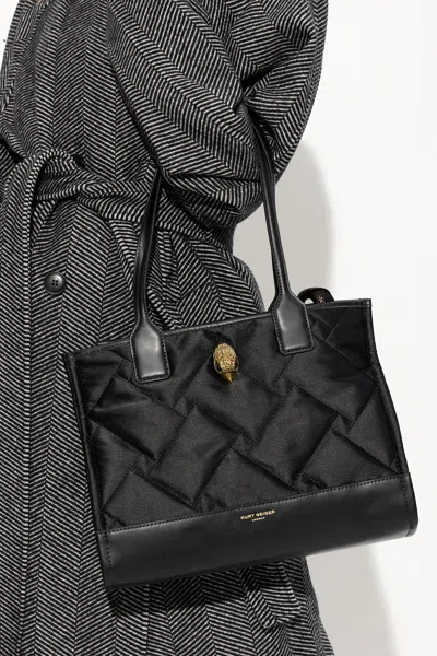 Kurt Geiger ‘recycled Sq' Shopper Bag In Black