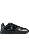 Kurt Geiger Leather Regan Sneakers In Black