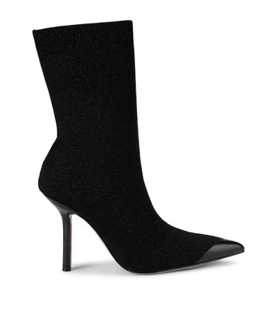 Kurt Geiger Regent Sock Boots In Black