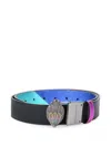 Kurt Geiger Reversible Eagle Belt In Multi