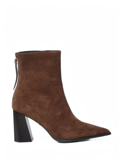 Kurt Geiger Richmond Ankle Bootie In Brown