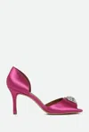 Kurt Geiger Sandalo In Pelle Fucsia In Rosa