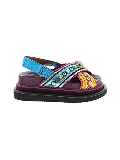 Pre-owned Kurt Geiger Sandals In Purple
