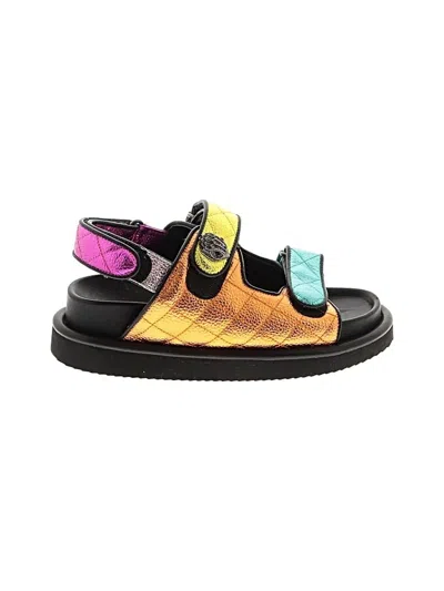 Pre-owned Kurt Geiger Sandals In Yellow