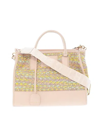 Pre-owned Kurt Geiger Satchel In Pink