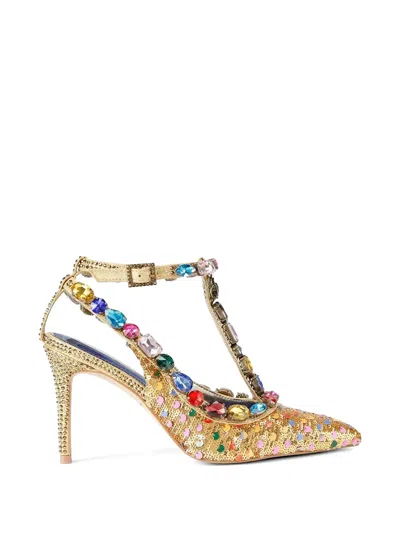 Kurt Geiger Sequin Embellished Pumps In Multi