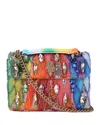 Kurt Geiger Kensington Sequin-embellishment Cross Body Bag In Multi