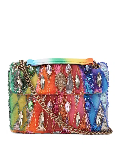 KURT GEIGER SEQUIN MEDIUM KENSINGTON BAG