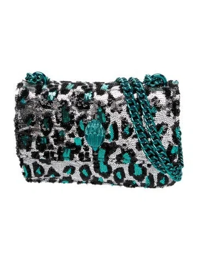 Pre-owned Kurt Geiger Sequins Crossbody Bag In Multicolor