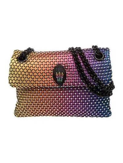 Pre-owned Kurt Geiger Sequins Evening Bag In Multicolor