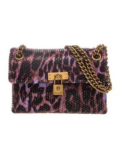 Pre-owned Kurt Geiger Sequins Shoulder Bag In Multi