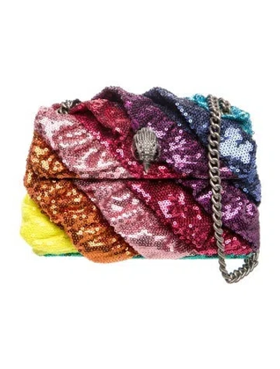 Pre-owned Kurt Geiger Sequins The Kensington W/ Tags In Pink
