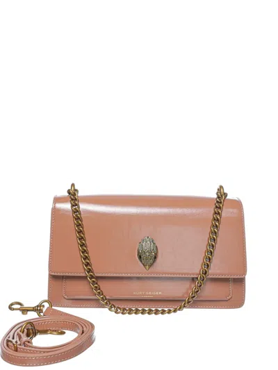 Kurt Geiger Shoreditch Cross Body Bag In Pink
