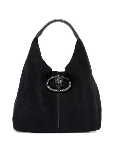Kurt Geiger Shoreditch Eagle-plaque Tote Bag In Black