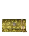 Kurt Geiger Shoreditch Long Nano Crossbody In Green