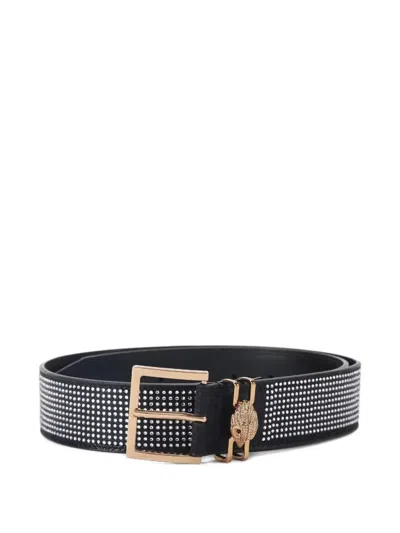 Kurt Geiger Shoreditch-detail Embellished Belt In Blue