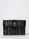 Kurt Geiger London Medium Kensington Studs Convertible Leather Shoulder Bag In Black
