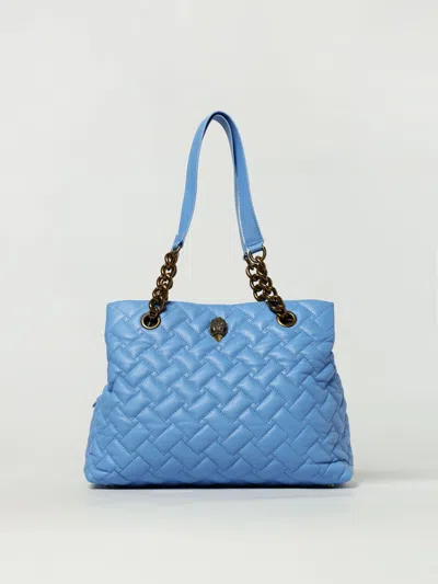 Kurt Geiger Shoulder Bag  London Woman Color Gnawed Blue