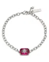 Kurt Geiger Signature Eagle Gem Link Bracelet In Multi