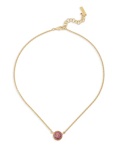 Kurt Geiger Signature Eagle Stone Pendant Necklace, 16-18 In Gold