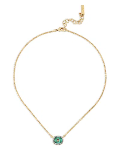 Kurt Geiger Signature Eagle Stone Pendant Necklace, 16-18 In Gold