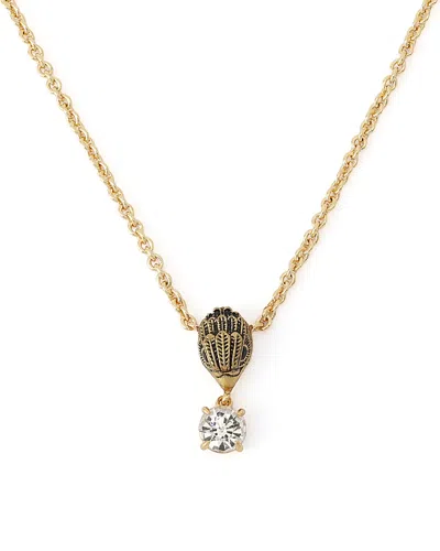 Kurt Geiger Signature Eagle Stone Pendant Necklace, 16-18 In Multi