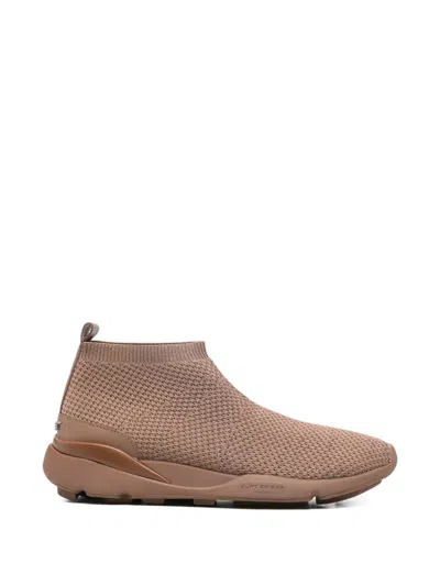 Kurt Geiger Slip-on Sneakers In Neutral